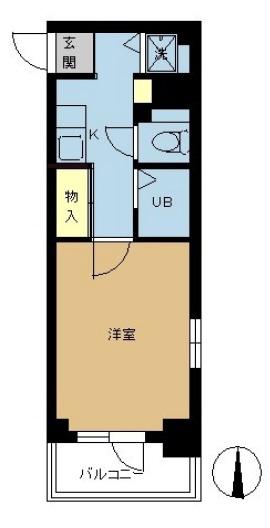 スカイコート文京白山第3間取り図