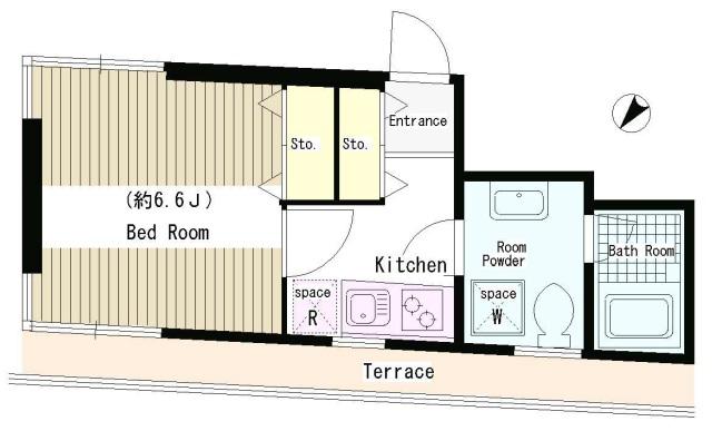 パティオみづほ文京東大前間取り図