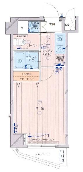 プロフ小石川後楽園間取り図