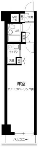 パレス本駒込間取り図