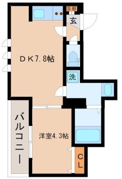 ゲラーデ目白台間取り図