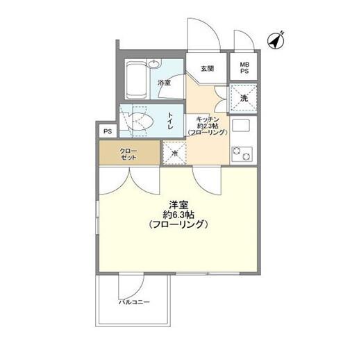 ルーブル本駒込間取り図