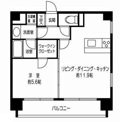 サンシティアヴァンツァーレ文京本郷間取り図