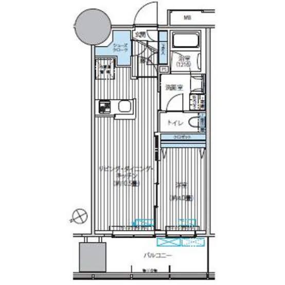 桜ヒルズ九段北間取り図