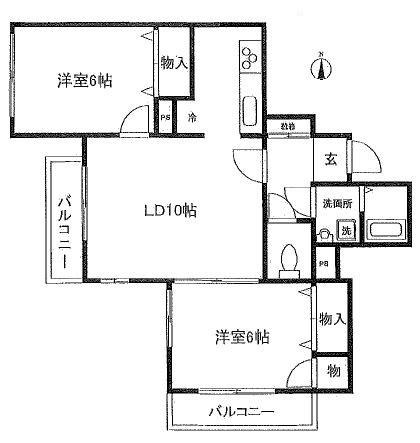 ブラウニーマンション間取り図