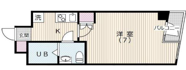 レジャンシック小石川間取り図