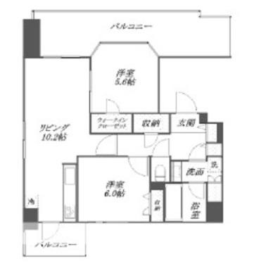 ペイサージュ音羽壱番館間取り図