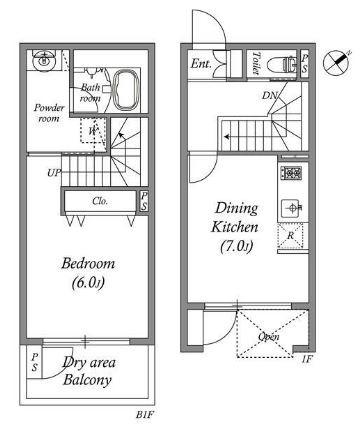 LEGALAND千石間取り図