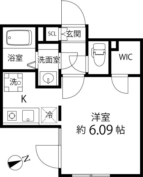 ブランシェ神楽坂間取り図