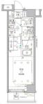 クレイシア新宿中落合 間取り図