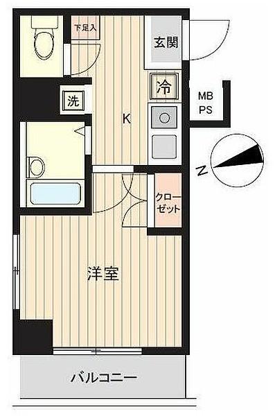 サンテミリオン江戸川橋間取り図