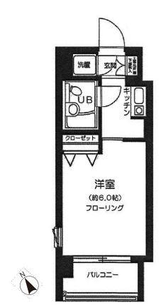 エクセリア後楽園間取り図