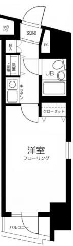 日神パレステージ護国寺間取り図