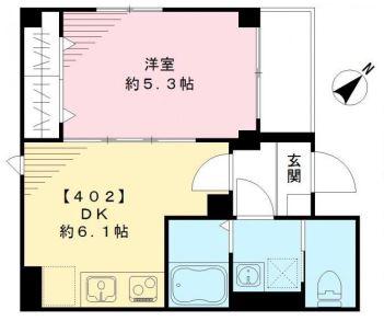 ポワソヌリー文京千石間取り図