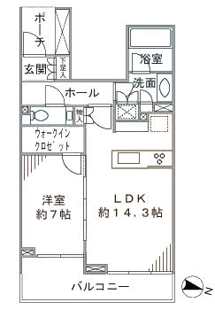 本郷パークハウス　ザ・プレミアフォート間取り図