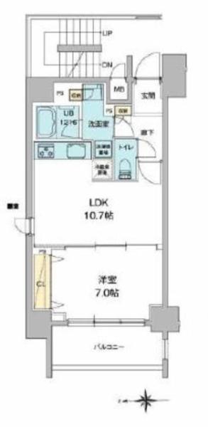 レクシード秋葉原間取り図