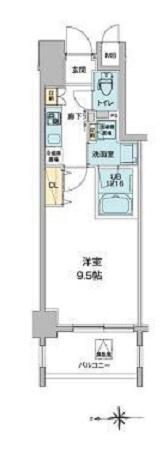 レクシード秋葉原間取り図