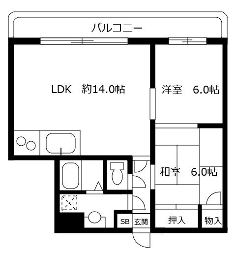 サンライズ根津間取り図