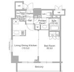 コンフォリア文京春日 間取り図