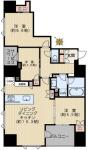 パークホームズ文京本郷通り 間取り図