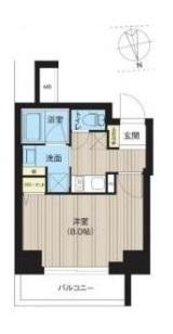レクシード神楽坂間取り図