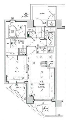 ラヴェンナ文京富坂間取り図