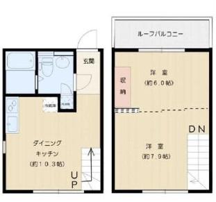 アレーロ後楽園　～ALERO Korakuen～間取り図