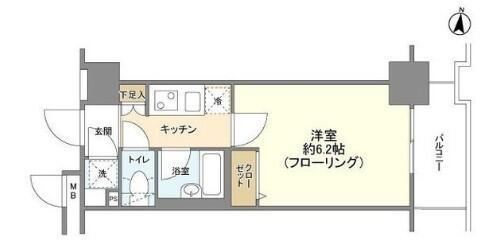 菱和パレス文京白山間取り図