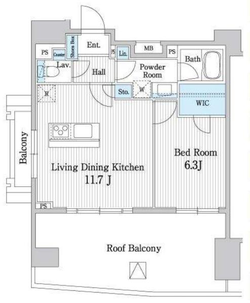 オークスクエア本郷間取り図