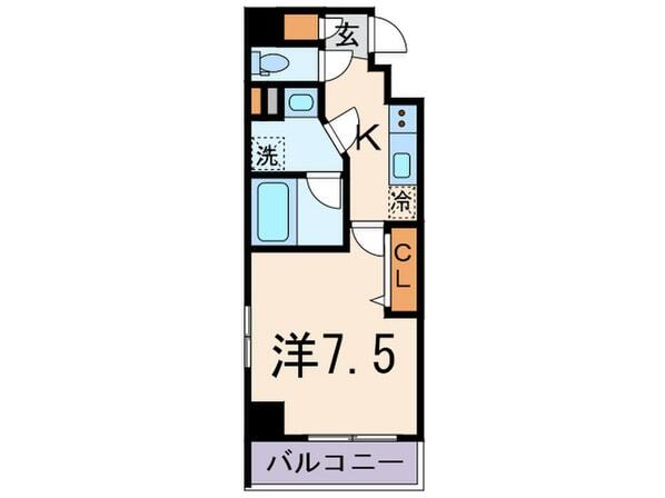 セントグレース白山間取り図