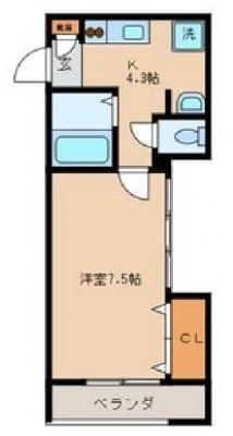 ツインテラス春日I間取り図