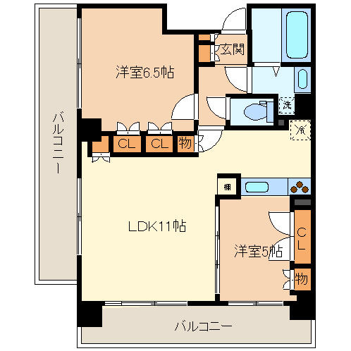 レジディア文京音羽間取り図
