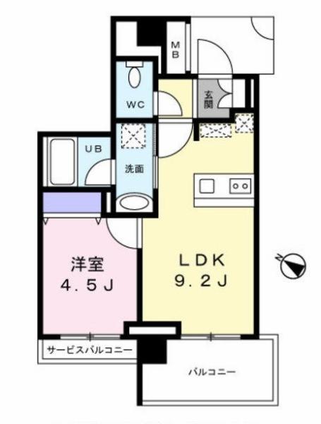 BELLA VISTA千石間取り図