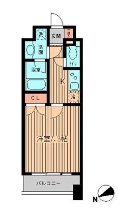 KDXレジデンス神楽坂間取り図