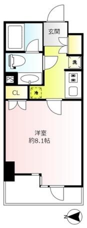 クレヴィア小石川後楽園間取り図