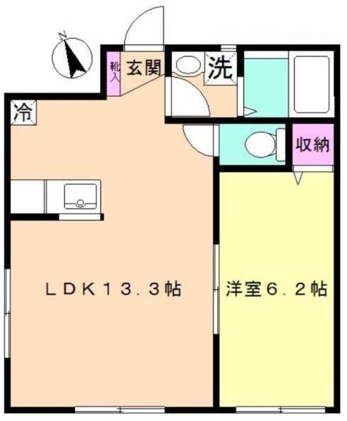 チャルテ茗荷谷間取り図