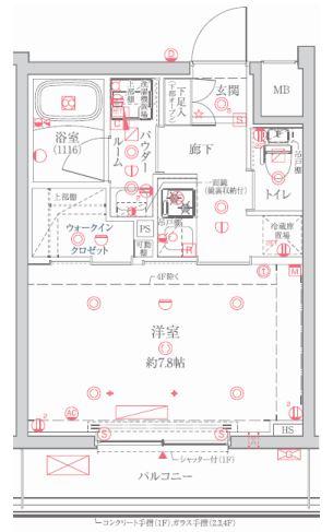 クレイシア三鷹間取り図