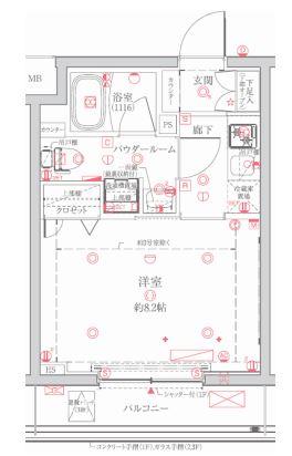 クレイシア三鷹間取り図