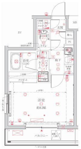 クレイシア三鷹間取り図