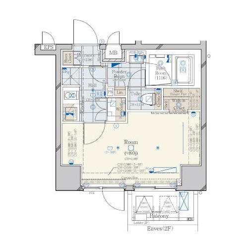 コンシェリア文京小石川間取り図