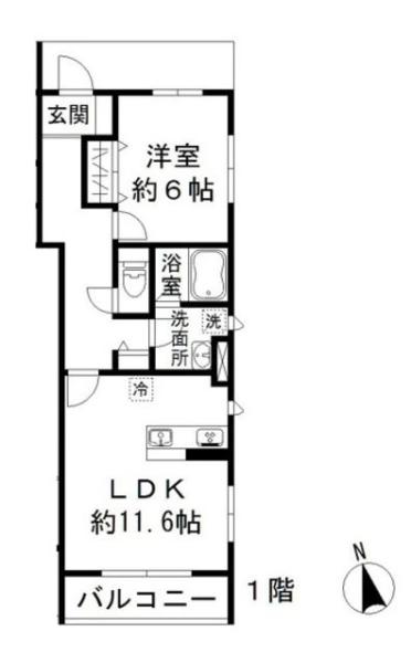 小日向テラスハウス間取り図