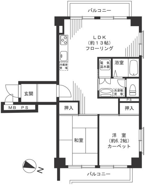 トーカングランドマンション音羽間取り図