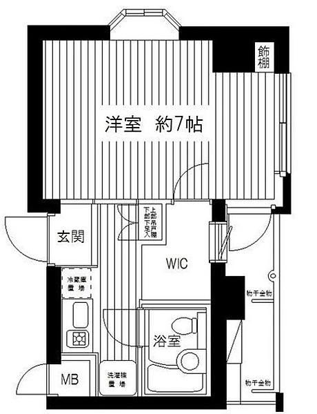 エクセリア後楽園間取り図
