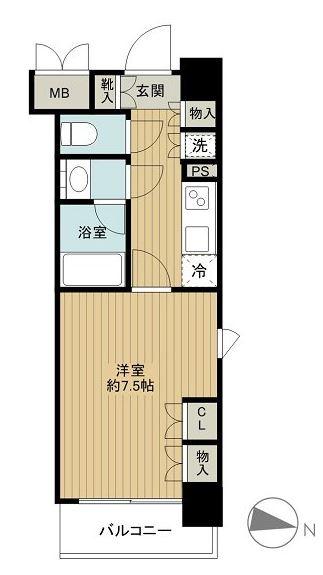 クオリア小石川間取り図