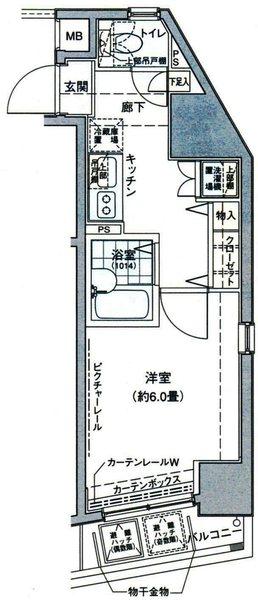 ドルチェ文京千駄木間取り図