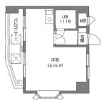 コア伝通院アネックス 間取り図