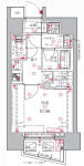 クレイシア文京本郷 間取り図