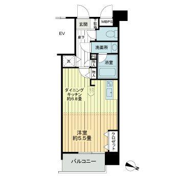 ライオンズマンション東大赤門前間取り図