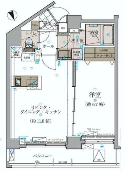 リヴシティ本郷間取り図