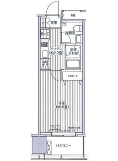 桜ヒルズ九段北間取り図